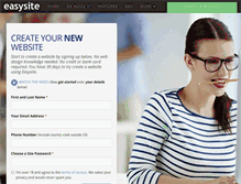 Tablet Screenshot of easysite.com